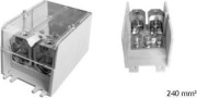 Simet uzstādīšanas izvadīšanas spaile: 2x120mm2. 2x25mm2