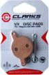 Clarks Okładziny Hamulcowe MAGURA (Julie 2001-2008)