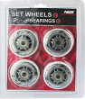 Nils Extreme PU Wheels 72x24 82A
