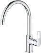Grohe BauLoop virtuves jaucējkrāns stāvošs hroms