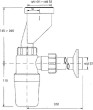 McAlpine Siphon Pisuet ekscentrisks 50 x