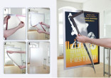 Izturīgs magnētisks pašlīmējošs rāmis DURAFRAME POSTER