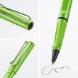 LAMY Safari 313 lodīšu pildspalva. M