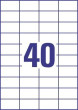 Avery Zweckform universālā etiķete Economy Europe100