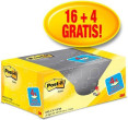 Post-it Bloku pašlīmējošās 653CY-VP20 dzeltena 38x51mm