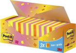 Skavas POST-IT bloks SUPER STICKY 654-SS-VP24COL