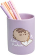 Pusheen keramikas galda instrumentu kaste/organizators no