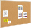 Bi-Office korķa dēlis 100x80cm koka rāmis