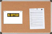 Bi-Office BI-OFFICE korķa tāfele. 150x100cm. alumīnija