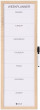 NAGA 20 x 60 cm Whiteboard