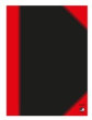 Bantex Monochromatic, Black, Red, A4, 96