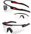 3M MILWAUKEE liela formāta aizsargbrilles. caurspīdīgas