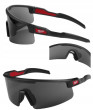 3mtm MILWAUKEE Lielformāta aizsargbrilles. tonēti AS/AF