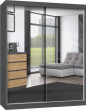 Lumarko Garderobe Iga 160/a Antracīta amatnieks