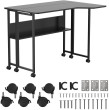 Biurko Maclean MC-126 Czarne 100 cm