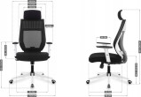 Manager 3.9 biroja krēsls. melns
