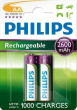 Philips Battery AA LR6 blistera akumulators
