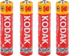 Kodak 60x Bateria Baterie Paluszek R03
