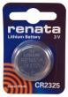 Litija akumulators CR2325 3V Renata [baterija]
