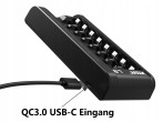 Lādētājs AA/AAA baterijām 1.5 V