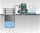 Metabo mājas ūdens sūknis HWW 6000/50