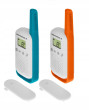 Motorola T42 gumijas rācija (oranža +zila)