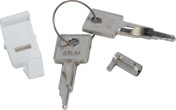 Hager Lock ar 2 atslēgām GOLF
