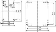 Schneider montāžas plāksne tērauds (NSYMM3025) [250mm