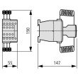 Eaton Kontaktors. lai конденсаторной baterijas DILK50-10