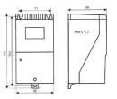 BREVE Elektroniskais regulators ventilatori Ares 7