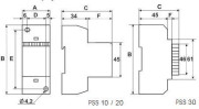 BREVE transformators PSS 30VA 230/12V (16012-9983)