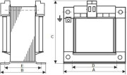 BREVE (16252-9908) [Transformator STM 400VA 230/230V]