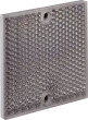 Slims kvadrātveida atstarotājs 80x80mm PMMA ABS