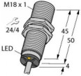 TURCK induktīvais sensors M18 Sn DC