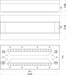 Elektro-Plast Virsmas sadales panelis 1X24 N+Pe