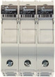 Eaton drošinātāju pamatne cilindriska 10x38mm 3P