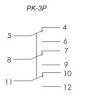 F&F elektromagnētiskais relejs 230V PK3P230 [elektromagnetyczny