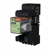 FF komplekts: PG-4P-5A-230AC interfeisa relejs ar