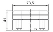 Relpol Trīsfāzu cietvielu relejs 40A 24-440V