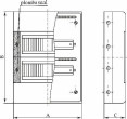 Elektro-Plast Rozdzielnica modułowa 1x8 natynkowa IP40