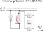 Relpol Bistable relejs 1P 230VAC 16A
