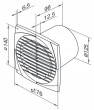 Ventika Aksiālais ventilators fi125 230V 16W