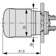 Eaton avārijas poga 216516 [Przycisk M22-PV/K11]