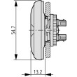 Eaton Poga. dubultās ar apgaismojumu M22-DDl-GR-X1/X0/K11/2
