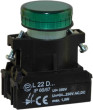 Signāla lampa Promet 22mm zaļa AC