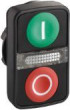 Schneider Electric Dubultā zaļā/sarkanā O-I pogas