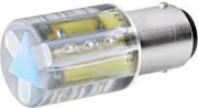 Siemens LED BA15d 24V AC/DC caurspīdīgs