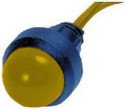 Simet signāllampiņas LED 20mm dzeltena (84520004)