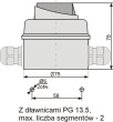 Electromet Cam slēdzis 0-1-2-3 3P 12A