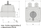 Elektromet Cam slēdzis 0-I 3P 40A